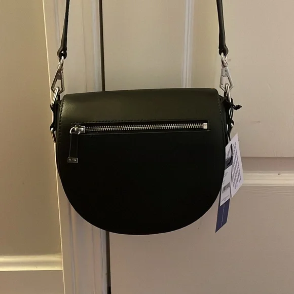 Rebecca Minkoff Black Aster Saddle Crossbody Retail 295.00 NWT - Picture 9 of 9